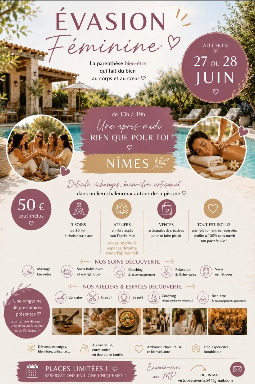 Évasion Féminine - Événement bien-être à Nîmes